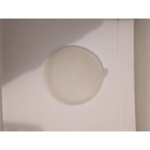 Vintage Tupperware 5 3/4"‎ Replacement seal lid 238-35 clear with tab